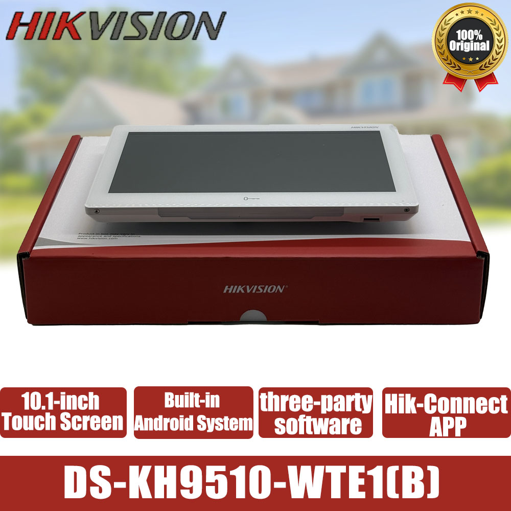 Home Security System Hikvision - Hikvision Ds-Kh9510-Wte1(B) Stazione Interna Android con
