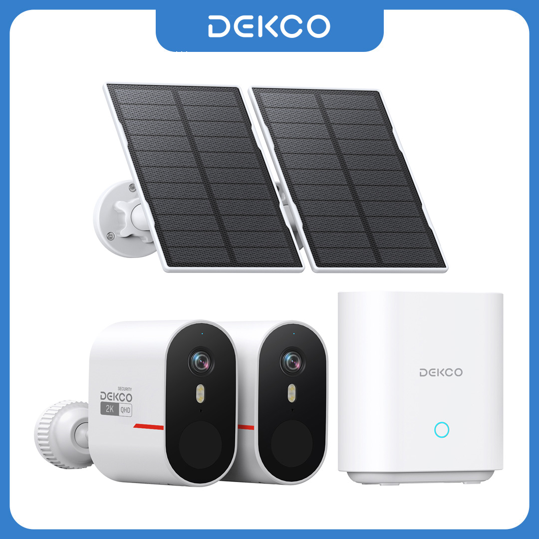Home Security And Cctv - Sistema di Telecamere Solari WiFi Dekco