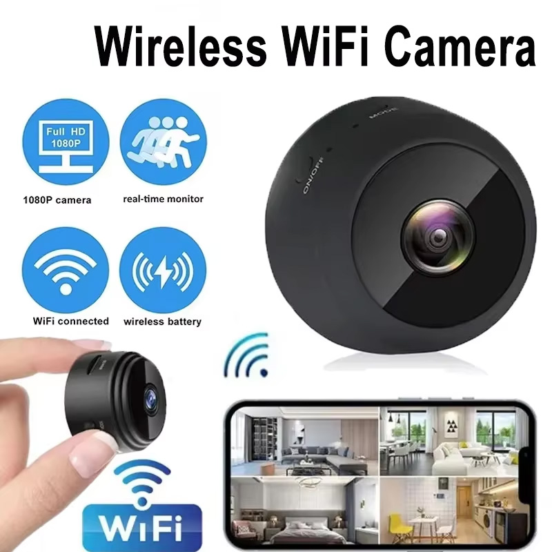 Home Security With Camera - Nuova telecamera A9 Wifi 1080p HD