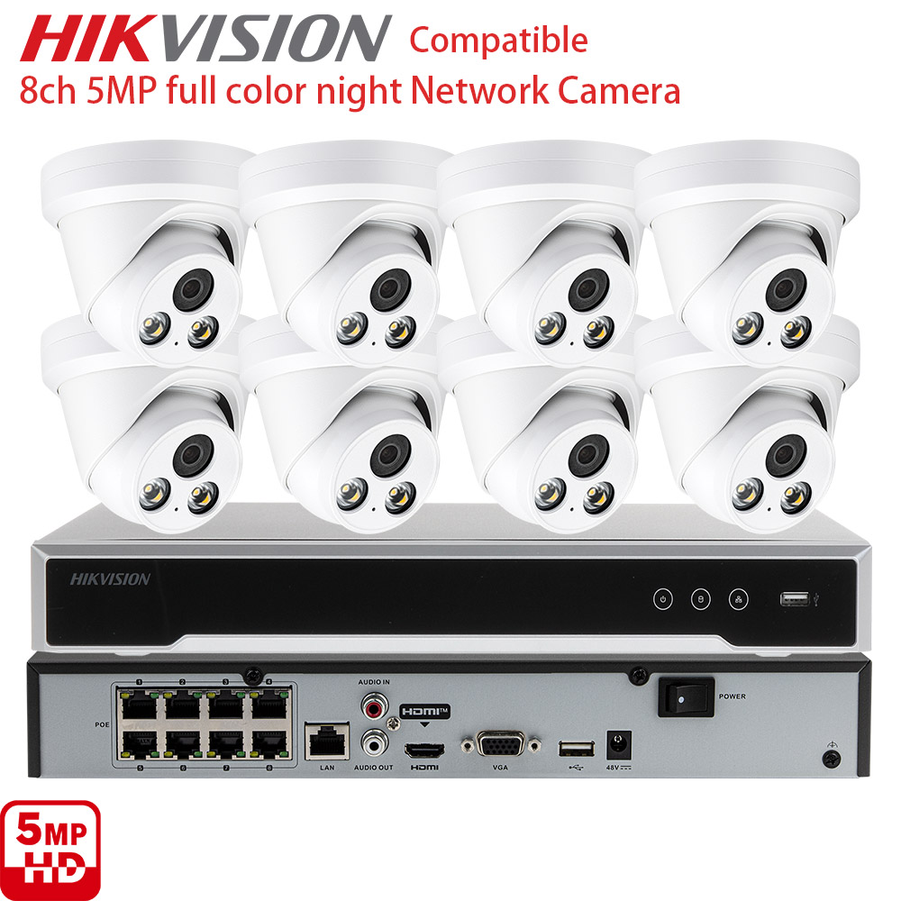 Home Security System Hikvision - Sistema di Telecamere di Sicurezza IP