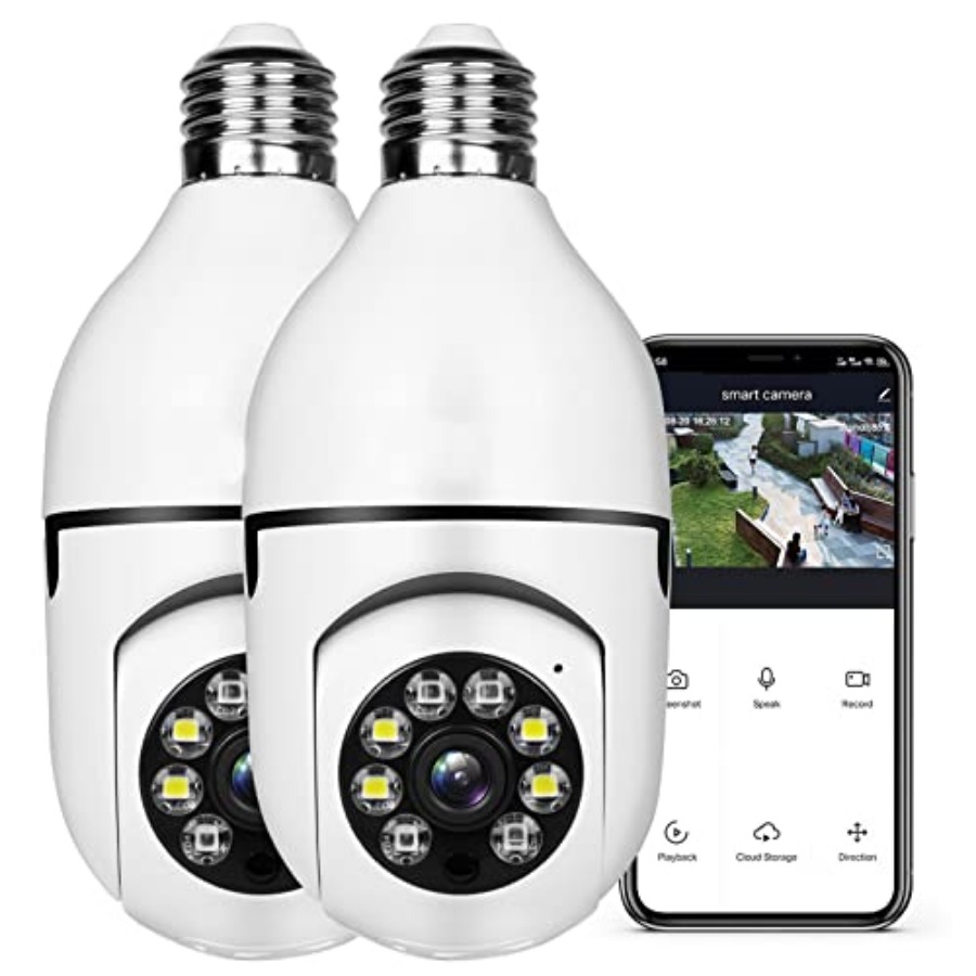 Home Security With Camera - Telecamera di sicurezza wireless 1080P con