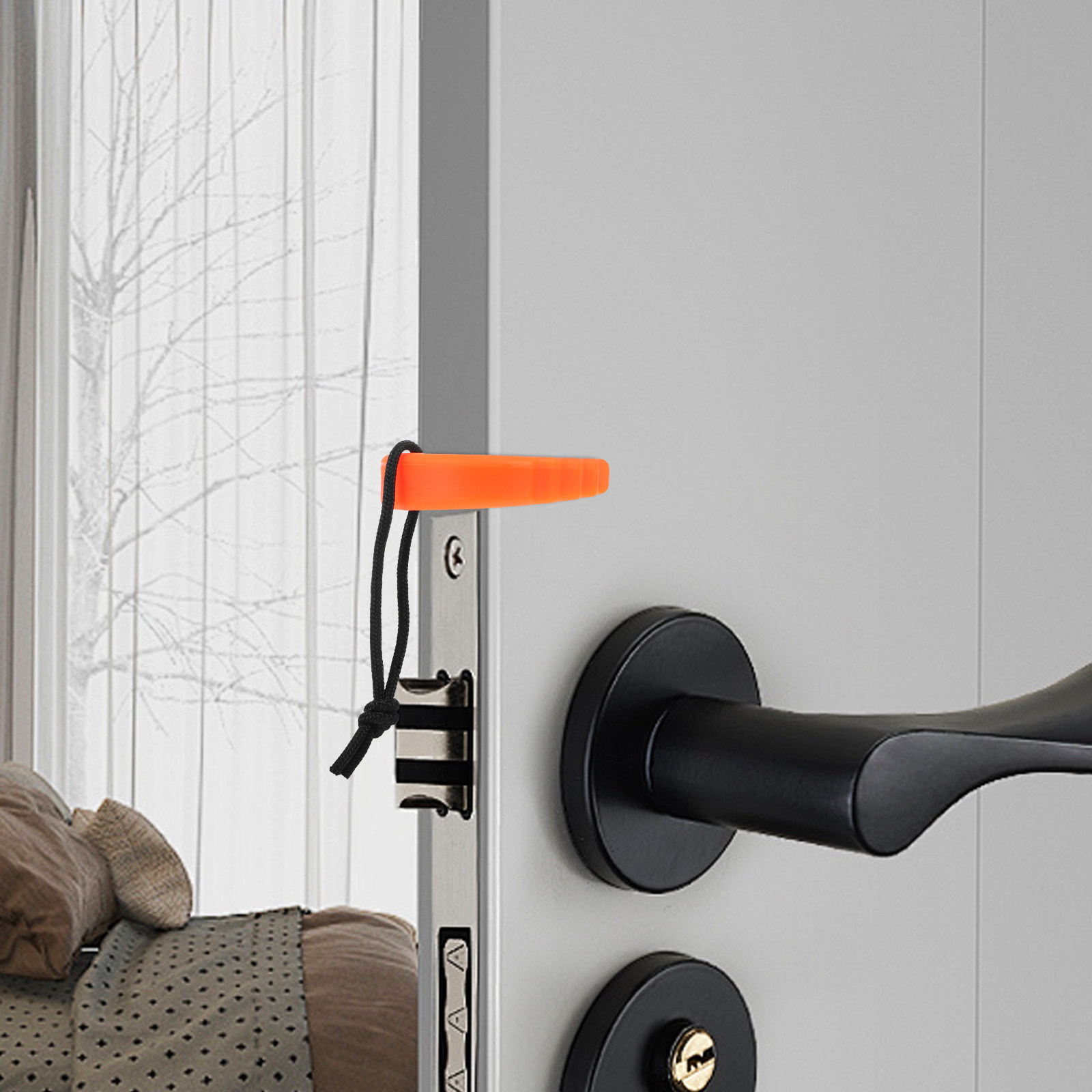 Door Wedge Alarm - Fermaporta di Sicurezza Portatile con Allarme