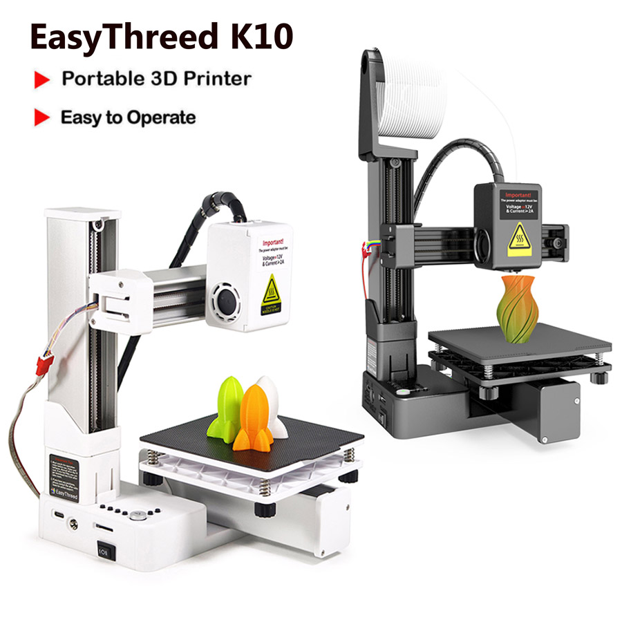 Home Security Measures - EasyThreed K10 Stampante 3D Desktop Mini,