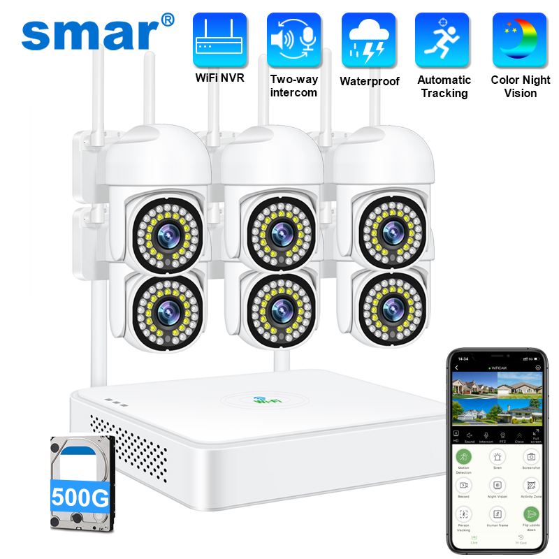 Home Security And Cctv - Sistema di Telecamere di Sicurezza Wireless