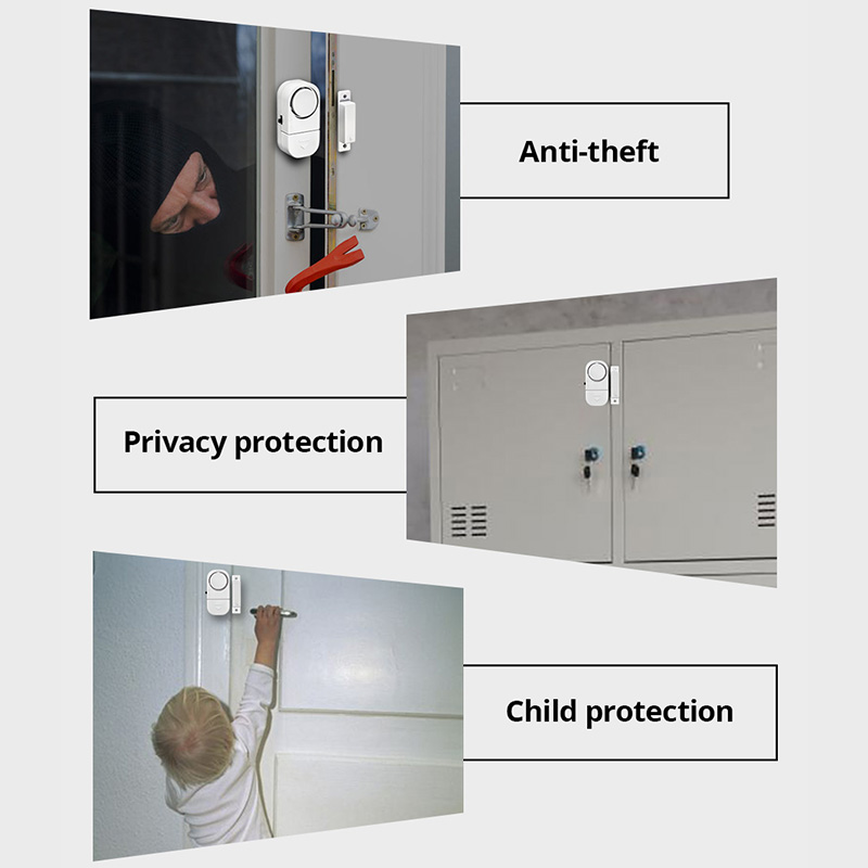 KERUI Allarme sensore porta in - Door Wedge Alarm recensione e prezzo