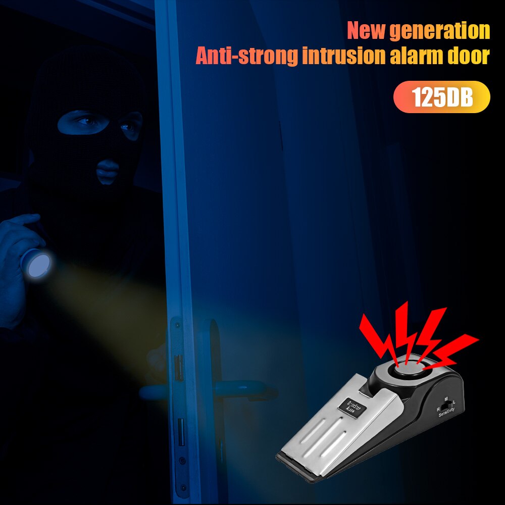 Sistema di allarme di arresto  - Door Wedge Alarm recensione e prezzo