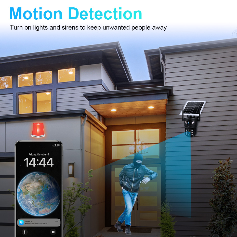 Telecamera Solare KERUI 6MP 4G - Home Security And Cctv recensione e prezzo