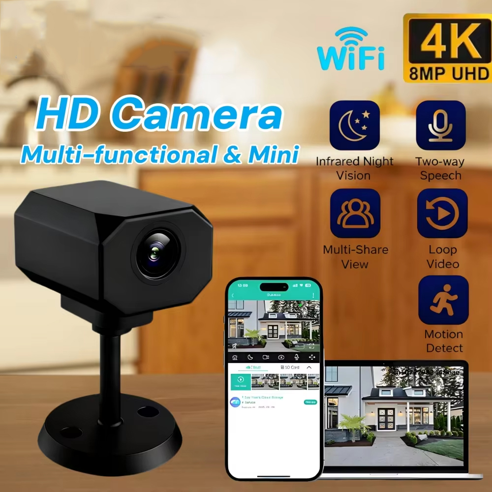Telecamera di sicurezza WiFi 4 - Home Security With Camera recensione e prezzo