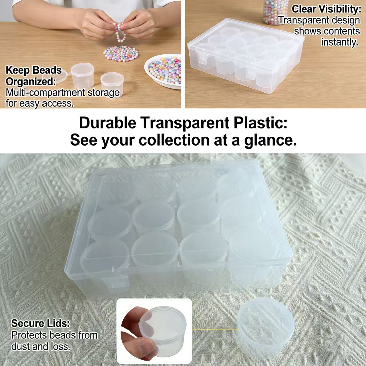 Set di 12 Scatole di Plastica  - Home Security Officer recensione e prezzo