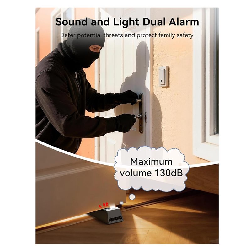 AB34-Allarme Ferma Porta, Bloc - Door Wedge Alarm recensione e prezzo