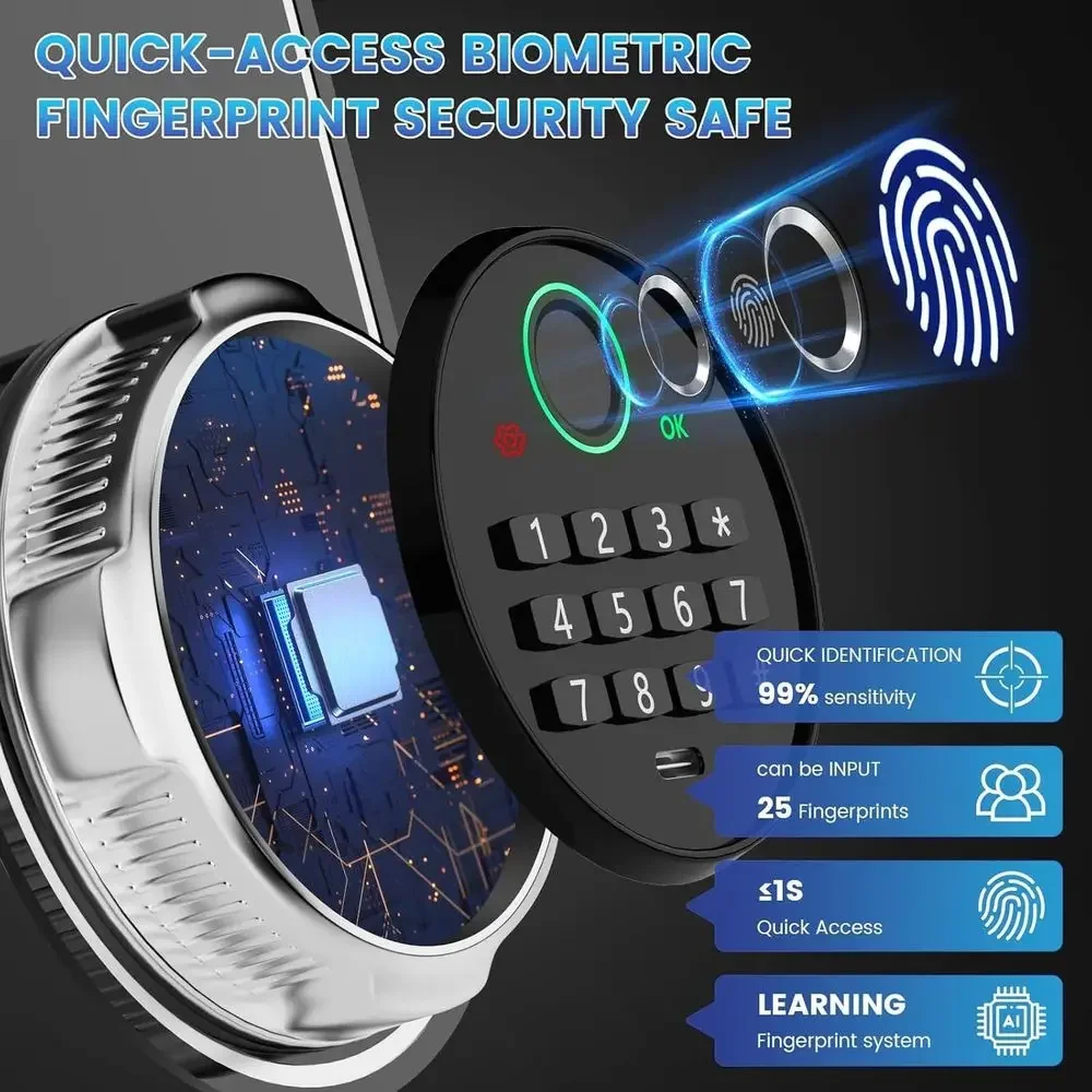 Cassaforte Biometrica Extra La - Home Security Officer recensione e prezzo
