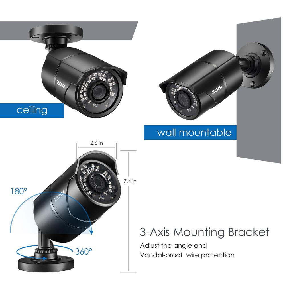 ZOSI 1080P 2MP TVI AHD CVBS IR - Home Security Video Systems recensione e prezzo