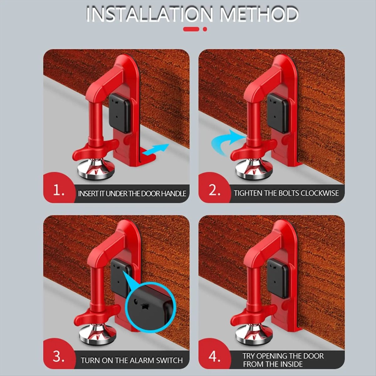 Puntual - Fermaporta con allar - Door Wedge Alarm recensione e prezzo