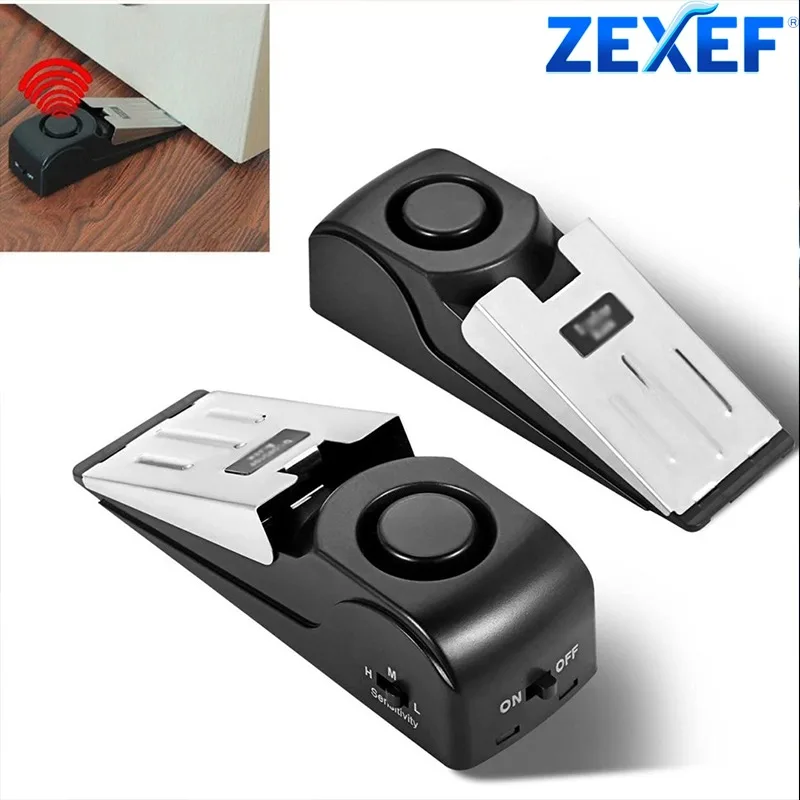 ZEXEF mini protezione di sicur - Door Wedge Alarm recensione e prezzo
