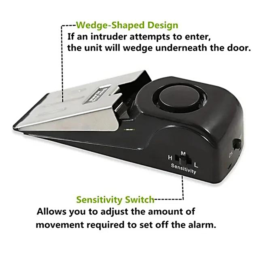 Allarme fermaporta, fermaporta - Door Wedge Alarm recensione e prezzo