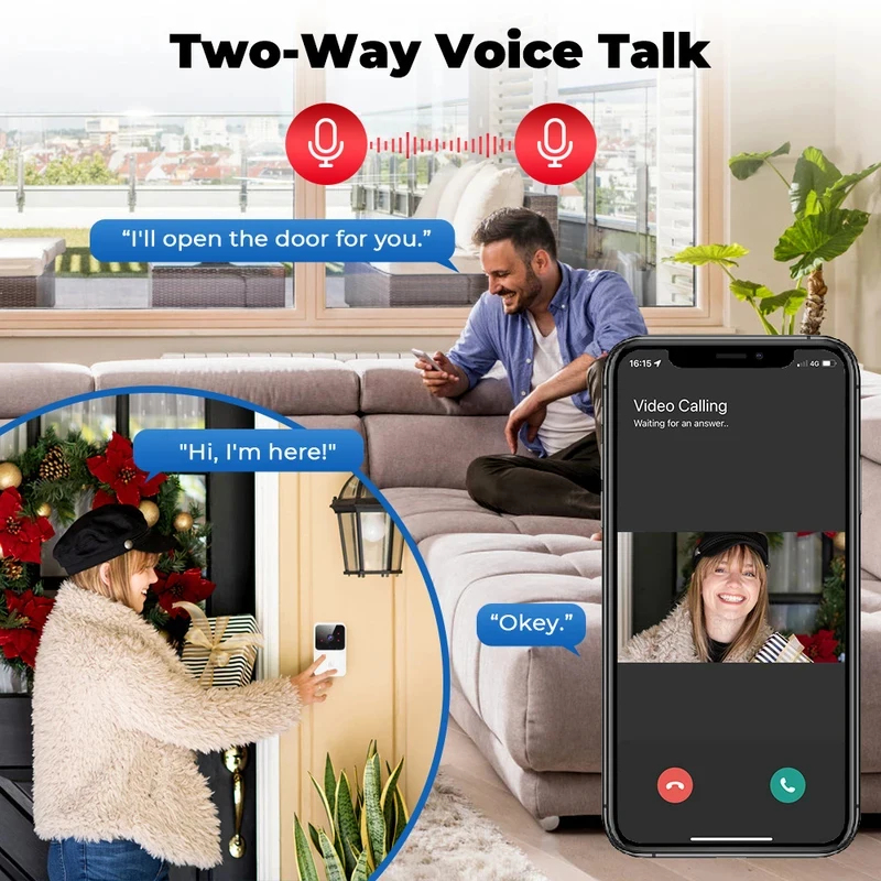 Campanello Video WiFi Smart pe - Home Security Video Systems recensione e prezzo