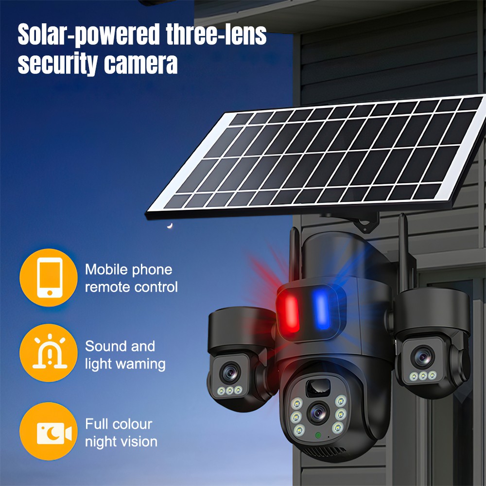 Telecamera PTZ WiFi Solare da  - Home Security And Cctv recensione e prezzo