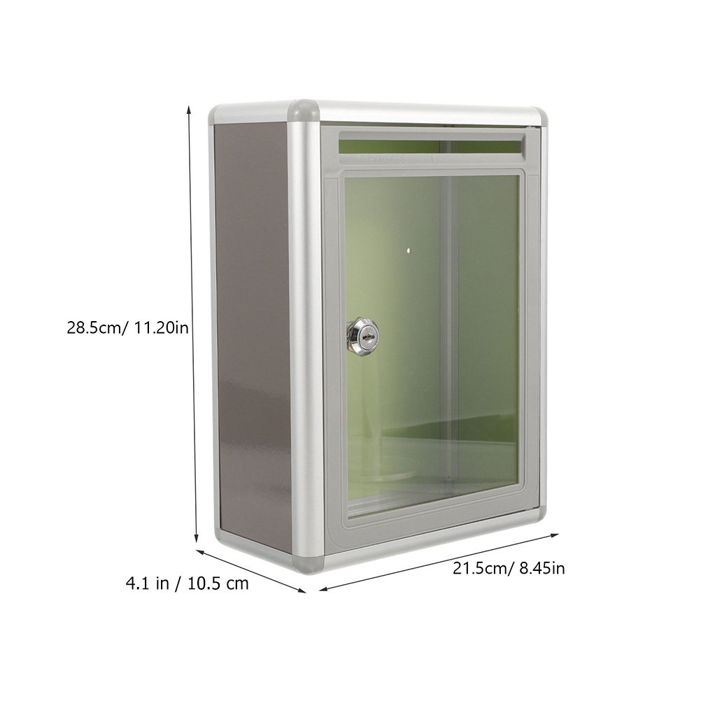 2 Pezzi Cassetta Postale Trasp - Home Security Officer recensione e prezzo
